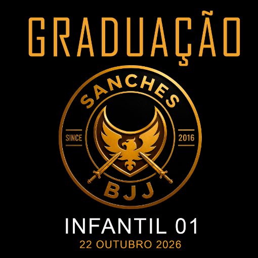 Event cover Graduação SANCHESBJJ INFANTIL 01