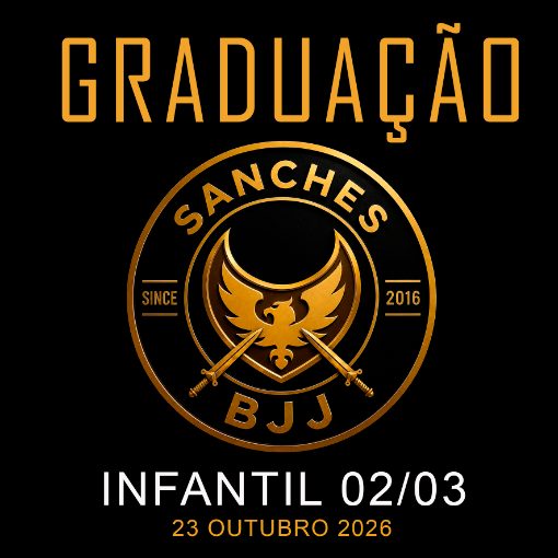 Event cover Graduação SANCHESBJJ INFANTIL 02/03
