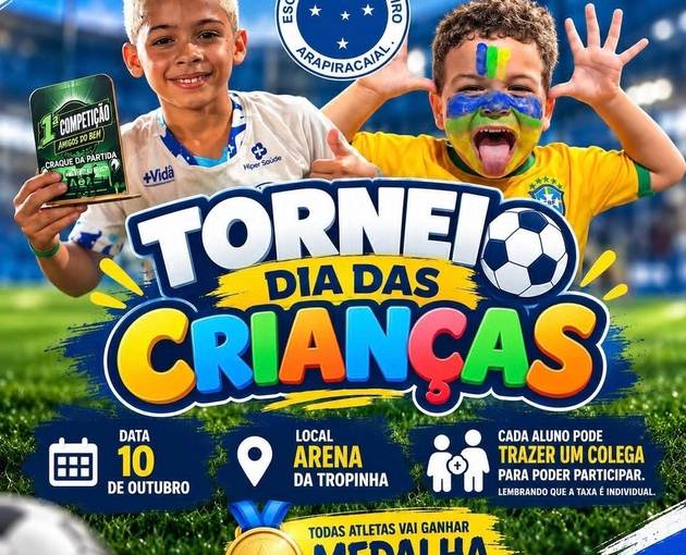 Event cover Torneio do Dia das Crianças - Cruzeiro Alagoano 2026