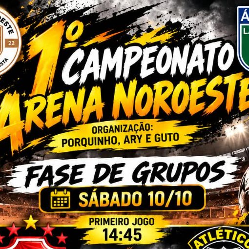 Event cover COPA NOROESTE | SÁBADO 