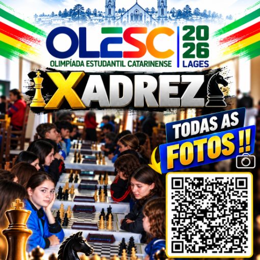 Event cover XADREZ F / M - 25 ª OLESC - OLIMPÍADA ESTUDANTIL CATARINENSE 2026
