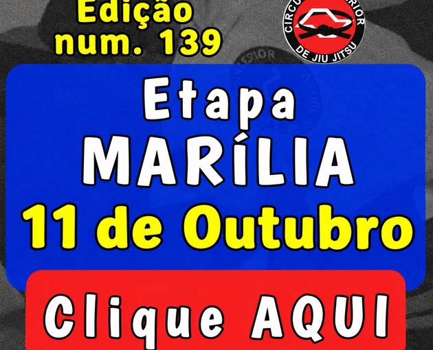 Event cover Circuito interior de Jiu Jitsu - Etapa Marília
