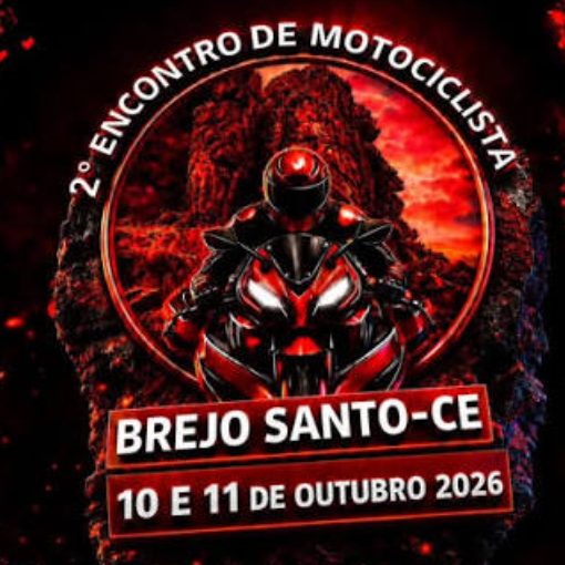 Event cover 2º Encontro de Motociclistas de Brejo Santo-CE.