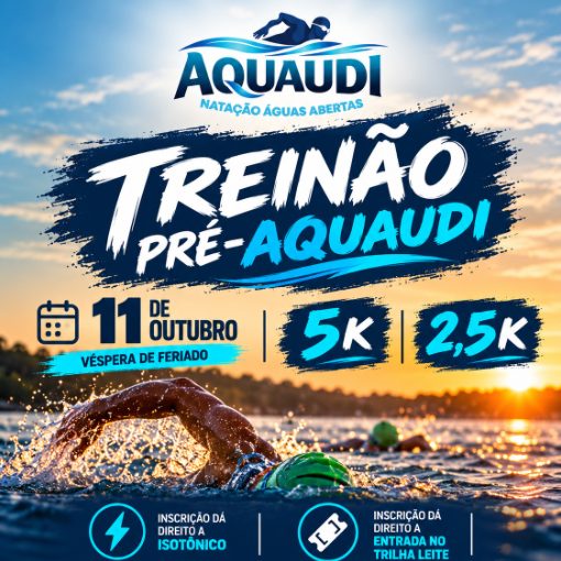 Event cover Treinão Pré-Aquaudi - Trilha Leite