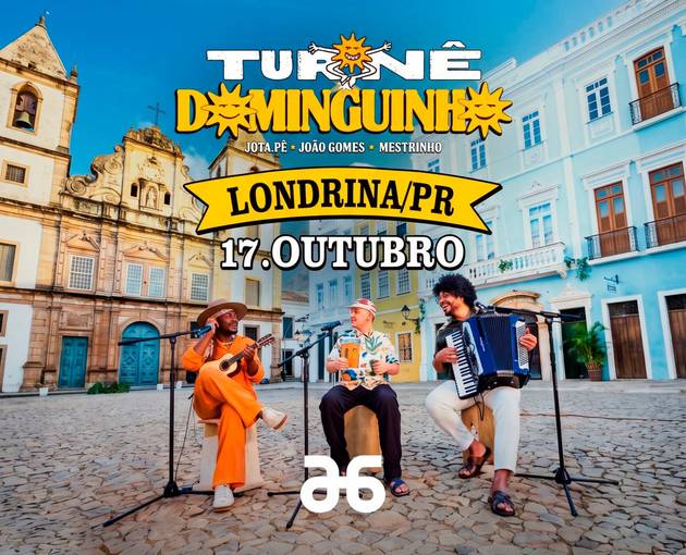 Event cover Turnê Dominguinho - Londrina - 17 de Outubro