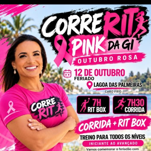 Event cover Treino Corre Rit Pink da Gi