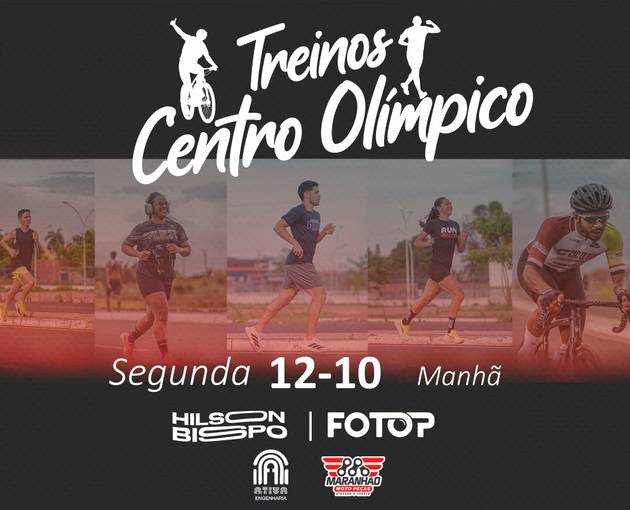 Event cover TREINOS CENTRO OLÍMPICO 12-10 MANHÃ