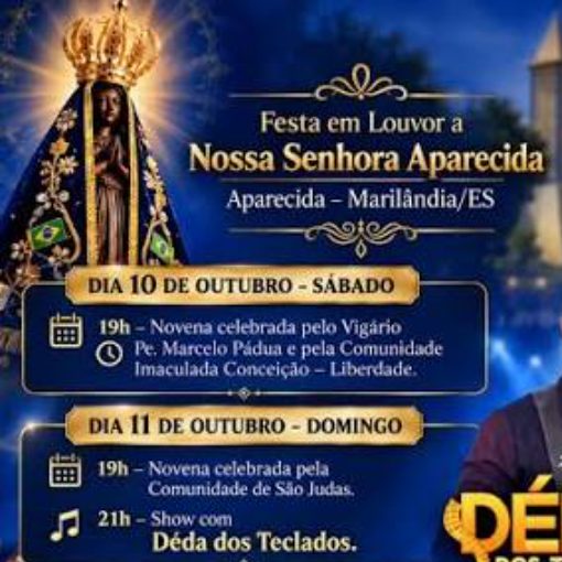 Event cover CAMINHADA EM LOUVOR NOSSA SENHORA APARECIDA