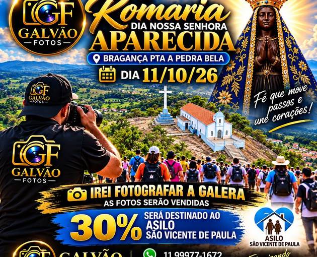 Event cover Romaria Bragança P a Pedra bela  JD Anchieta