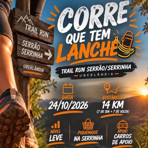 Event cover CORRE QUE TEM LANCHE -  CORRE VILLA - UBERLÂNDIA MG