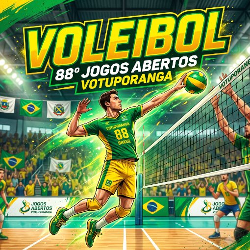 Event cover Voleibol - 88° Jogos Abertos 2026 - Votuporanga