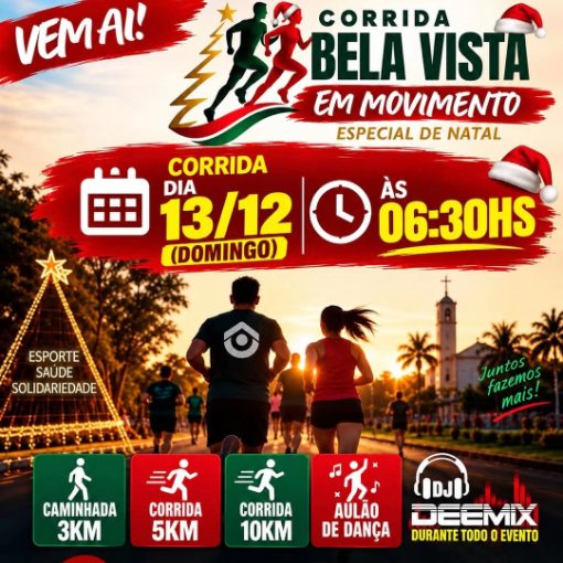 Event cover CORRIDA BELA VISTA EM MOVIMENTO 
