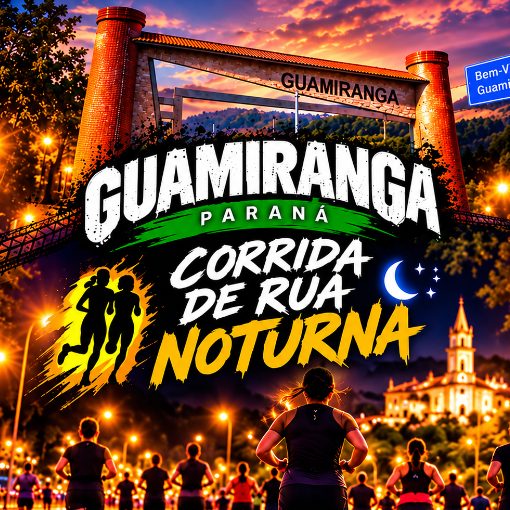 Event cover AJM CORRIDA NOTURNA - GUAMIRANGA