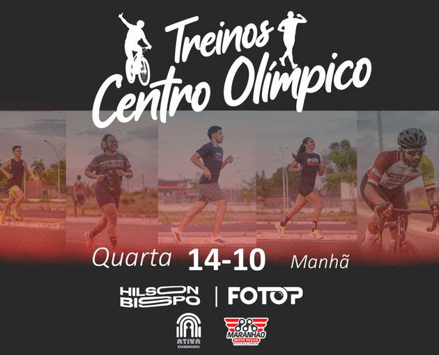 Event cover TREINOS CENTRO OLÍMPICO 14-10 MANHÃ