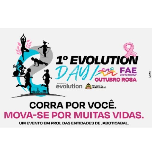 Event cover 1º EVOLUTION DAY / FAE OUTUBRO ROSA