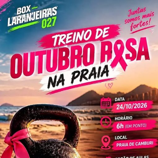 Event cover Treno na Praia Outubro Rosa - Box 027