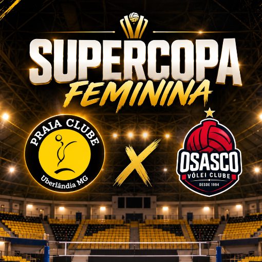 Event cover SUPERCOPA FEMININA DE VÔLEI 2026 - TORCIDA