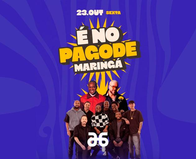 Event cover Thiaguinho / Belo / Turma do Pagode - Maringá - 23 de Outubro