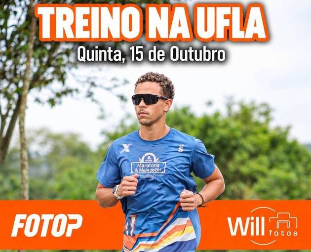 Event cover Treino UFLA Quinta Manhã 15/10