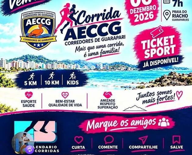 Event cover 2º CORRIDA CORREDORES DE GUARAPARI