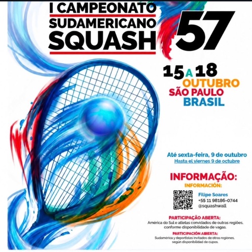 Event cover  I Campeonato Sudamericano de Squash57 São Paulo 2026