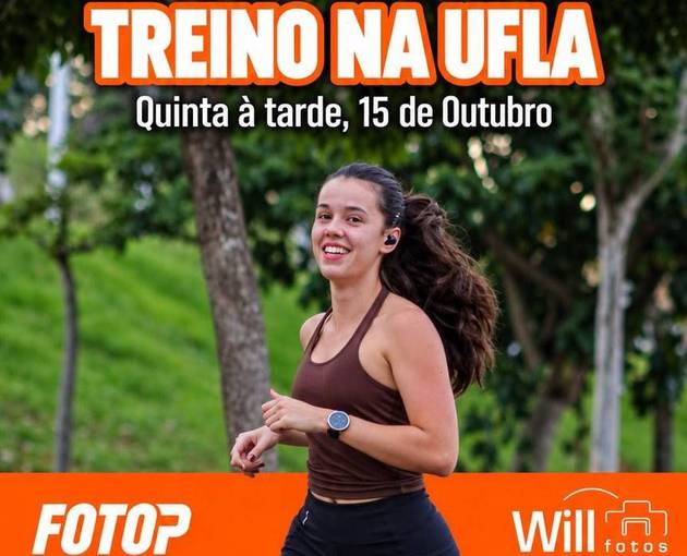 Event cover Treino UFLA Quinta Tarde 15/10