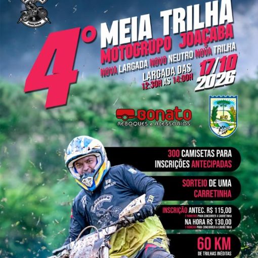 Event cover 4ª MEIA TRILHA MOTOGRUPO JOAÇABA