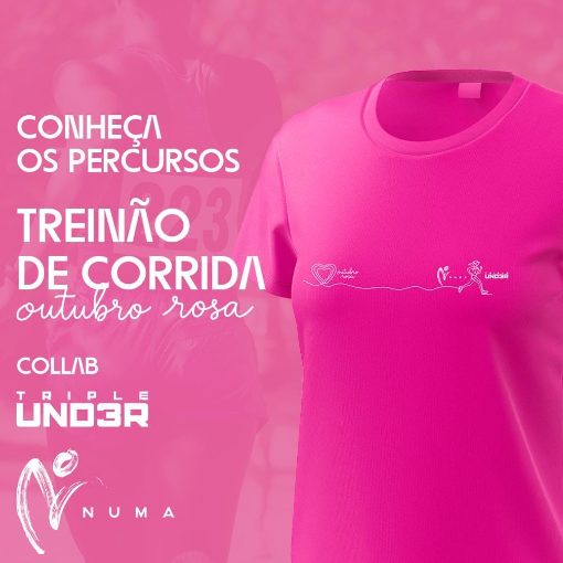 Event cover  TRIPLE UNDER TREINÃO DE CORRIDA OUTUBRO ROSA