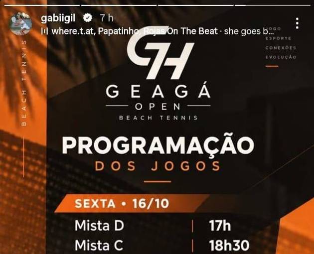 Event cover GEAGÁ Open Beach Tennis