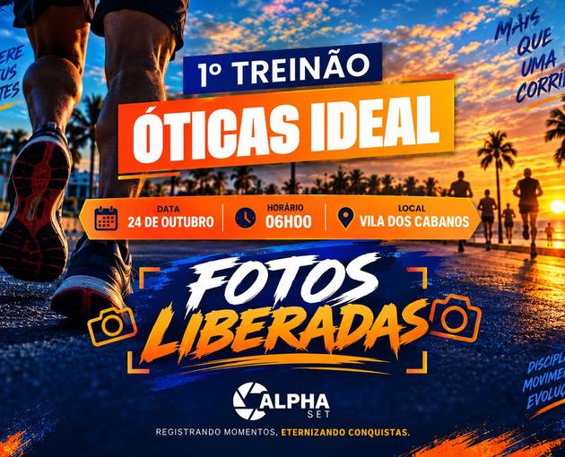 Event cover 1º TREINÃO ÓTICAS IDEAL