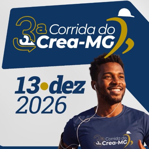 Event cover TERCEIRA CORRIDA DO  CREA-MG