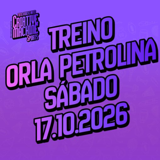 Event cover TREINO ORLA PETROLINA SÁBADO - 17.10.2026