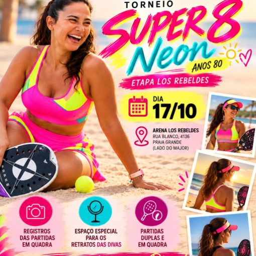 Event cover DIVAS - TORNEIO SUPER 08 NEON - LOS REBELDES