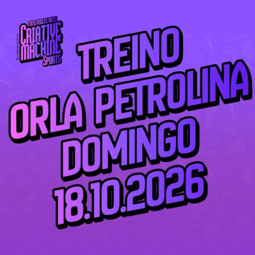 Event cover TREINO ORLA PETROLINA DOMINGO - 18.10.2026