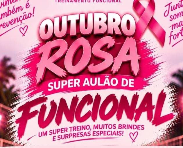 Event cover OUTUBRO ROSA - SUPER AULÃO 