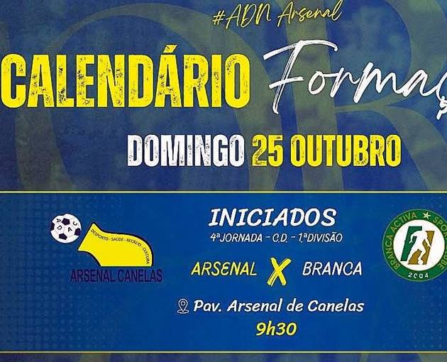 Event cover Futsal - Iniciados - Arsenal vs Branca