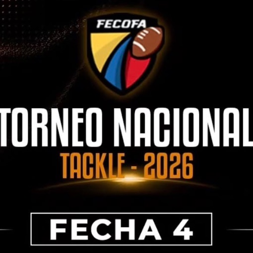 Event cover Torneo Nacional Tackle 2026 FECOFA - Fecha 4