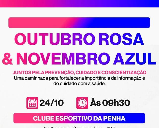 Event cover Outubro Rosa & Novembro Azul
