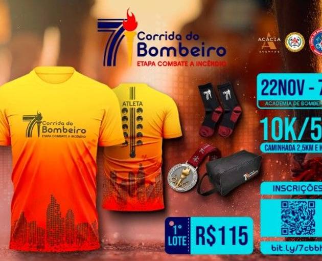 Event cover 7º Corrida do Bombeiro - Circuito Belo Horizonte