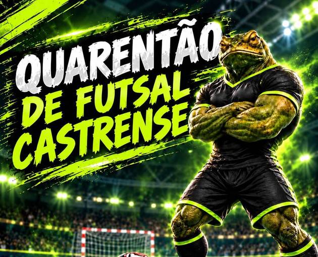 Event cover 20/10 - QUARENTÃO DE FUTSAL CASTRENSE
