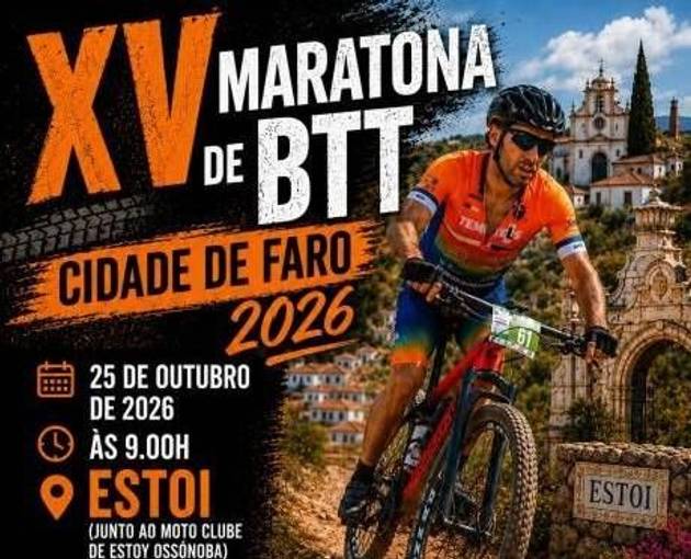 Event cover XV Maratona BTT Cidade de Faro 2026