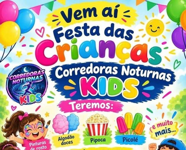 Event cover CORREDORAS NOTURNAS - KIDS