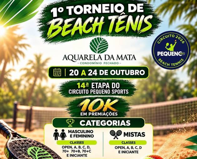 Event cover Torneio Aquarela da Mata