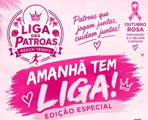Event cover LIGA DAS PATROAS - OUTUBRO ROSA