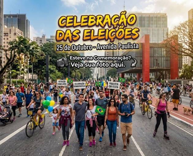 Event cover OFICIAL PAULISTA - COMEMORAÇÃO DAS ELEIÇÕES 