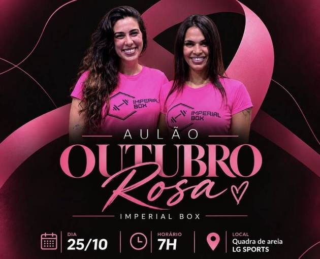 Event cover AULÃO OUTUBRO ROSA