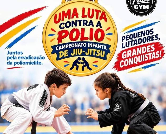 Event cover Uma luta contra a Polio / Campeonato infantil de Jiujitsu