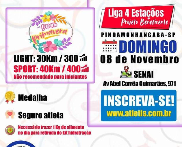 Event cover LIGA 4 ESTAÇÃO DESAFIO PRIMAVERA