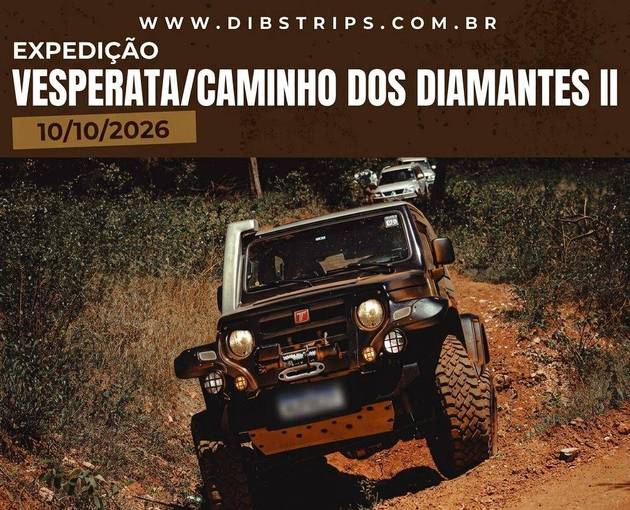 Event cover Expedição Vesperata / Caminho dos Diamantes II - Dibs Trips