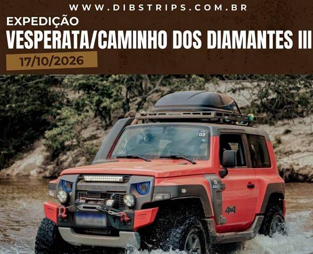Event cover Expedição Vesperata / Caminho dos Diamantes III - Dibs Trips